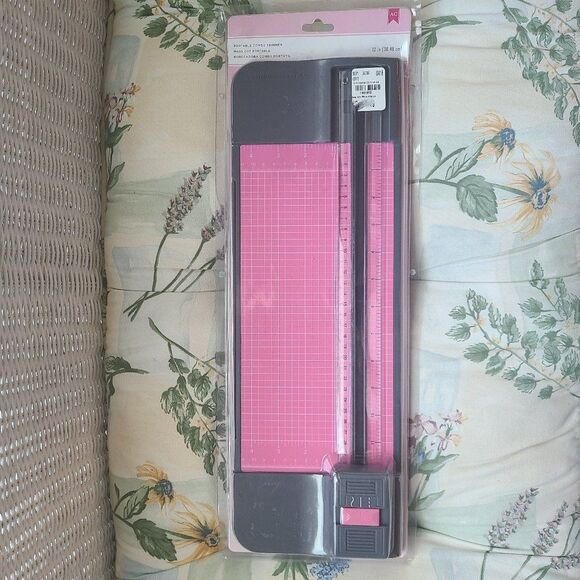 American Crafts 12-Inch Portable Combo Trimmer for Paper Crafts Scrapbooking NWT - Picture 2 of 16